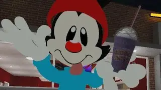 Wakko from animaniacs trying the #grimaceshake #animaniacs #impressions #wakkowarner