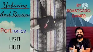 Portronics USB Hub Mport 34 UNBOXING