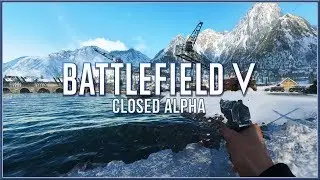 BATTLEFIELD 5 - Closed ALPHA Gameplay Exploring The Conquest Map With NO HUD ( 2018) HD