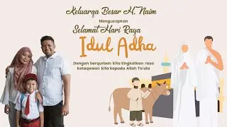 Video Ucapan Idhul Adha 2022 Hanya Menggunakan Power Point Dan Masih Bisa Di Edit
