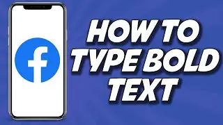 How To Type Bold Text On Facebook 2023 (WORKING)
