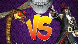 Heroes of Might and Magic III. Dragon fly VS Sea Dog