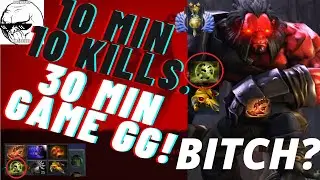 PRO Axe Gameplay Dota 2 | 7.28a | 10 MIN 10 KILL (NO BULLSHIT)  | Dota 2 For Beginners