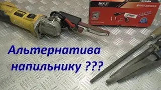 ГРИНДЕР крутая насадка на болгарку / ленточная шлифмашина