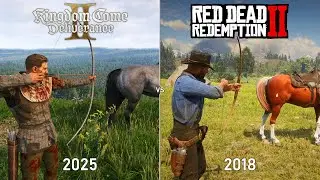 Kingdom Come: Deliverance 2 vs. Red Dead Redemption 2 – Physics & Details Comparison