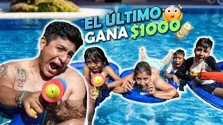 EL ULTIMO QUE SALGA DE LA PISCINA SE GANA $1000 @Familia_Lagunas_Nava