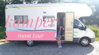 Kamper w środku jak wygląda - nasz kamper room tour