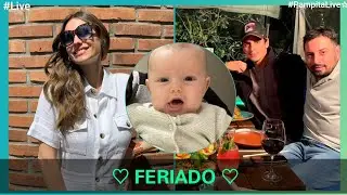 Trabajo en Feriado y cena con hermanos! 