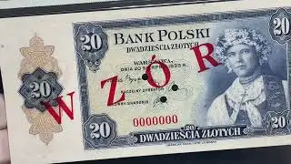 ABNCo, 20 złotych 1939 - WZÓR 0000000