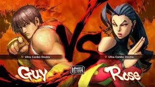 Ultra Street Fighter IV Guy Arcade Mode (PS5)