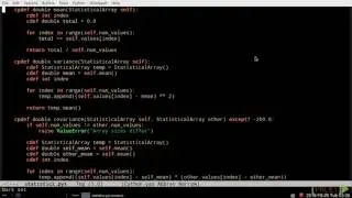 51   Interfacing with C Code Using Cython