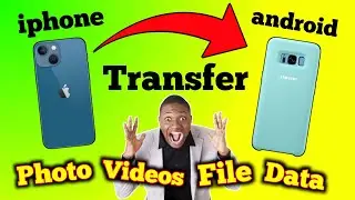 iPhone se android me data transfer kaise kare | iPhone to android data transfer #iphone