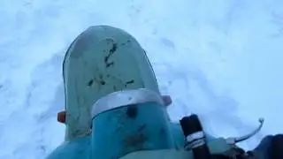 Покатушка зимой на муравье