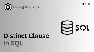 #30|| Distinct Clause in  SQL || SQL LECTURE FOR BEGINNERS || 