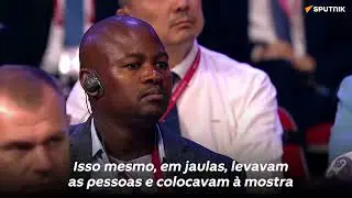 O AFRICANO NUNCA VAI ESQUECER DA ESCRAVIDÃO
