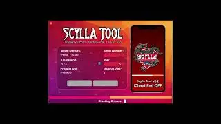 iPhone iCloud FMI OFF 💯 Using Scylla Tool.