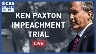 WATCH LIVE: Texas AG Ken Paxton Impeachment Vote