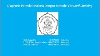 Diagnosis Penyakit Malaria Dengan Metode Forward Chaining