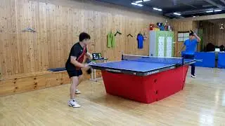 폼이올라온 5.6번째레슨과 연습시합 교차편집