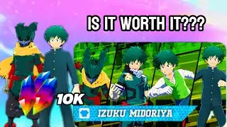 Buying the *NEW MIDORIYA SKIN* PICK UP ROLL!!!!! In My Hero Ultra Rumble