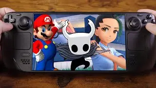 OLED Steam Deck YUZU games FPS tested 720p vs 1080p