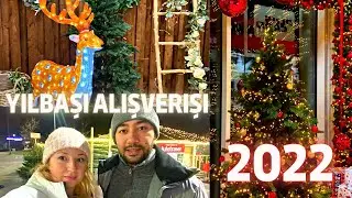 DANİMARKA'DA YILBAŞI AĞACI PAZARI🎄YILBAŞI ALIŞVERİŞİ ⛽️ İNSANSIZ PETROL OFİSİ