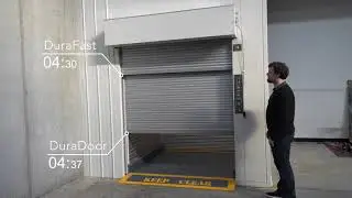 DuraFast Roller Door - Speed Comparison