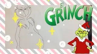 El Grinch 🎄Dibujo fácil 🎄