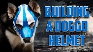 How to scan your dog to 3D print a helmet.