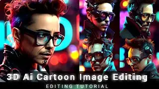 3d Ai Cartoon Image Editing | Discord Trending 3D Cartoon Photo Editing | Discord | Ai Avatar