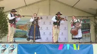 Przylechali -  Rodzinna Kapela Kościelnioki - I Zagórzański festiwal folkloru i tradycji w Rabce