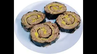 Кето необычный рулет 🥑🥑🥑.