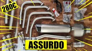 SCARICO COMPLETO A 280€ (NON CINESE) PER LA MIA MOTO !