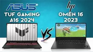 ASUS TUF Gaming A16 2024 vs HP Omen 16 AMD 2023 | Which Gaming Laptop You Must Have | Tech compare