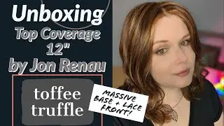 UNBOXING Top Coverage Wavy 12” by Jon Renau in Toffee Truffle