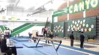 2009 level 7 state championships gymnastics California Beam routine