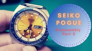 Seiko Pogue 6139-6002 - " At the Bench " - Disassembly - Part 2