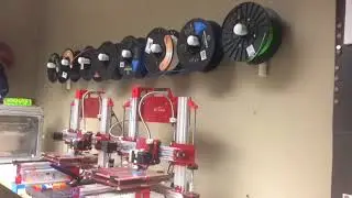 3D filament rack