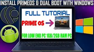 HOW TO INSTALL DUAL BOOT PRIME OS WITH WINDOWS 10 2021 | PRIME OS IN HINDI | BEST ANDROID OS FOR PC