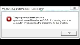 Dll File Is Missing - How To Fix ?