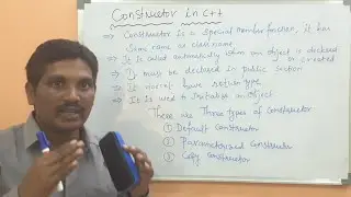 CONSTRUCTOR IN C++ WITH EXAMPLE || TYPES OF CONSTRUCTORS IN C++ || C++ CONSTRUCTORS WITH AN EXAMPLES