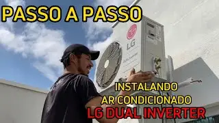 Vídeo Aula - Como Instalar Ar Condicionado Split LG Dual Inverter Corretamente - Passo a Passo.