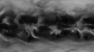 Global Daily Average Cloud Cover Animation