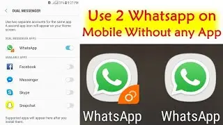How to create dual apps in your Android Phone||ek app ko do alag kese kre||Do whatsapp kese bnaye|TY