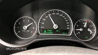 2008 Saab 93 2.0T 210 KM acceleration 0-100 0-200 0-60 0-160 kmh km/h mph 9-3 przyspieszenie test