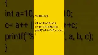 Find the output of this c program?