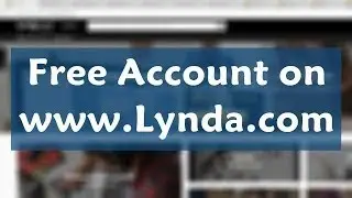 New Method to get Lynda free account