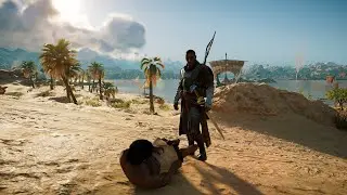 !22! Assassin's Creed Origins кров в воді #assassinscreedorigins  #asassins  #gaming