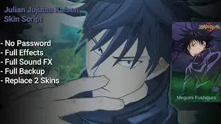 Julian Megumi Fushiguro Jujutsu Kaisen Skin Script | No Password | | Shogun