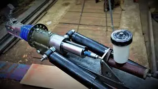 DIY trailer brakes. How a roll-on brake works.